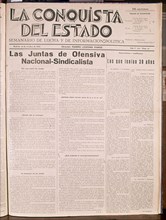 PERIODICO LA CONQUISTA DEL ESTADO 1931
MADRID, HEMEROTECA MUNICIPAL
MADRID