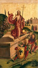 BERRUGUETE PEDRO 1450/1504
RESURRECCION
SEVILLA, MUSEO BELLAS ARTES - CONVENTO MERCEDARIAS