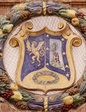 ESCUDO DE MADRID EN MOSAICO
SEVILLA, PLAZA DE ESPAÑA
SEVILLA