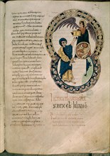 BEATO DE LIEBANA
COMENT APOCALIPSIS-PROC S MILLAN-S JUAN Y EL ANGEL-Fº68 R-S XI
MADRID, ACADEMIA