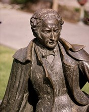 Monument dédié à Goya - Homme - Détail