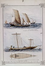 MONLEON RAFAEL 1853/1900
DICCIONARIO DE LA MARINA: PESCADOR JAPONES LAMINA 242 Y PESCADOR CHINO