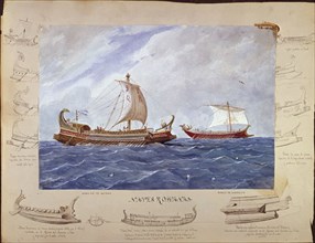 MONLEON RAFAEL 1853/1900
CONSTRUCCIONES NAVALES BAJO SU ASPECTO ARTISTICO.BIRREME GUERRA Y BARCO