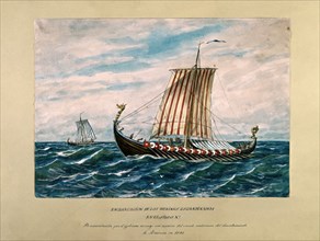 Monleon, Navires scandinaves primitifs appartenant aux Vikings