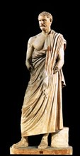 Roman copy of the statue of Demosthenes by Polyeuct