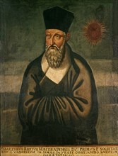 Sacchi et Miel, Portrait du père Matteo Ricci