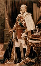 *EDUARDO VII INGLATERRA(1841/1910)REY 1901/10 HIJO DE LA REINA VICTORIA