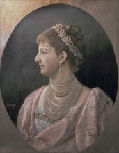 Guerrini, Portrait d'Hélène de Monténégro