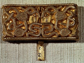 Piece of ornament from a Viking scabbard
