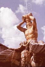 BERNINI GIAN LORENZO 1598/1680
*FUENTE DEL TRITON  DETALLE
ROMA, EXTERIOR
ITALIA

This image