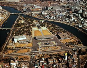 Aerial view of Hiroshima
