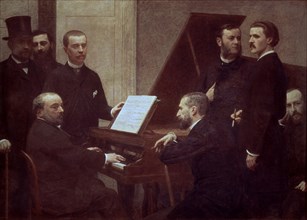 FANTIN-LATOUR H 1836/1904
*AUTOR DE PIANO
PARIS, MUSEO LOUVRE-INTERIOR
FRANCIA