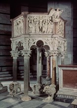 PISANO NICOLA/GIOVAN
*PULPITO DE LA CATEDRAL DE SIENA. 1266-1268
PISA,