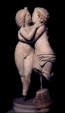 *GRUPO DE AMOR Y PSIQUE COPIA DEL ORIGINAL ROMANO
OSTIA, MUSEO
ITALIA