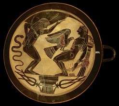 Arcesilaus, Zeus punishes Prometheus