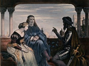 *ESCENA DE OTELO DE WILLIAM SHAKESPEARE
LONDRES, BRITISH MUSEUM
INGLATERRA

This image is not