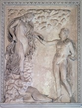 *PERSEO LIBERA A ANDROMEDA RELIEVE DEL SIGLO III
ROMA, MUSEO CAPITOLINO
ITALIA

This image is