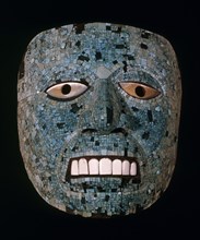 Masque de Quetzalcoalt en turquoises