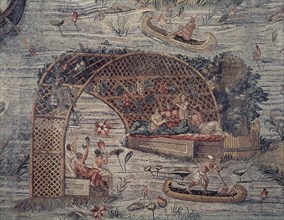 *MOSAICO DE BARBERINI-ESCENA INUNDACION DEL NILO-AÑO 80 A JC - HELENISTICO
PALESTRINA, MUSEO