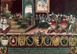 *GREGORIO XIII-REFORMA CALENDARIO 24/FEB/1582
SIENA, ARCHIVO DEL ESTADO
ITALIA

This image is