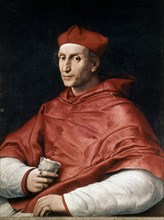 RAFAEL 1483/1520
*CARDENAL BERNARDO DOVICI DA BIBBIENA (1516)
FLORENCIA, PALACIO PITTI/GALERIA