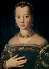 BRONZINO 1503/72
*MARIA DE MEDICIS(1573/1642)REINA CONSORTE DE ENRIQUE IV FRANCIA-HACIA