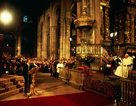 Discours de Juan Carlos adressé au Pape Jean Paul II