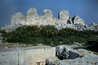 Ruines des fortifications de l'Euryale