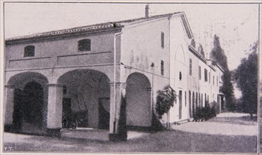 E.L'ILLUSTRAZIONE ITALIANA-LA VILLA DE SANTA AGATA-RESIDENCIA DE VERDI