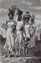 GRABADO-CAMPESINAS DE PARAGUAY