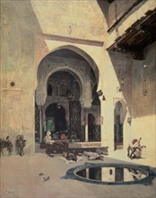 FORTUNY MARIANO 1838-1874
EL TRIBUNAL DE LA ALHAMBRA-0,75X0,59-
FIGUERAS, TEATRO-MUSEO