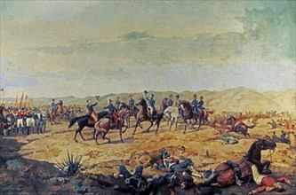 Herrera Toro, La bataille d'Ayacucho, 1824