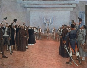 FORTUNY FRANCISCO
CONGRESO TUCUMAN-1816-DECLARACION  INDEPENDENCIA DE LAS PROVINCIAS UNIDAS DEL