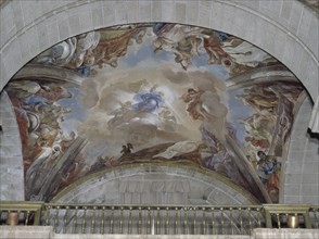 GIORDANO LUCA 1632/1705
IGLESIA-BOVEDA DEL ANTECORO-ESCENAS DE LA VIDA DE SALOMON
SAN LORENZO DEL