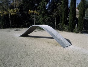 MORAL JUAN
OBRA DE LITOESPACIO EN JARDIN
TORRELODONES, COLECCION JUAN MORAL(CASA)
MADRID