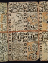Page of the Tro-Cortesianus Codex