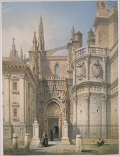 EIBNER F
PUERTA ORIENTAL DE LA CATEDRAL DE SEVILLA-1864-
MADRID, PALACIO