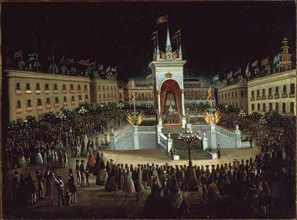 ANONIMO
VISITA DE ISABEL II A SEVILLA 1862-FUNCION NOCTURNA EN PLAZA NUEVA
SEVILLA, COLECCION