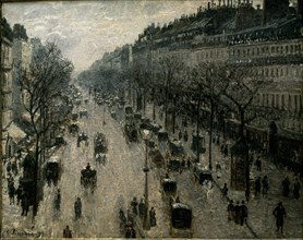 Pissarro, Boulevard Montmartre, matin d'hiver