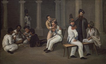 oeuvre conservée au musée national d'histoire de México