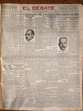 PERIODICO EL DEBATE-31/10/1929-PAGINA DE ECONOMIA MUNDIAL-ARTICULO SOBRE CRISIS EN BOLSA N