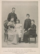LAPORTA
ILUST ESP/AMER-1896-SS AA RR INFANTA DÑA PAZ DE BORBON Y FAMILIA-FOTOGRAFIA DE FERNANDO