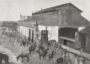 ILUST ESP/AME-1896-VOLUNTARIOS LLEGAN DE ARGENTINA A GIBAR(CUBA)