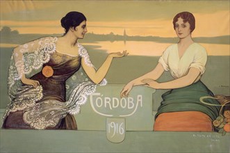 ROMERO DE TORRES JULIO 1874/1930
CARTEL 1916 - OLEO Y TEMPLE SOBRE LIENZO 110X165 CM
CORDOBA,