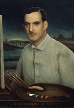 ROMERO DE TORRES JULIO 1874/1930
AUTORRETRATO(PINTOR DE LAS MUJERES, PINTOR DEL ALMA DE