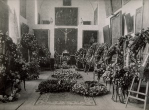 FOTOGRAFIA-CAPILLA ARDIENTE DE J.ROMERO DE TORRES-CORODBA 1930
CORDOBA, MUSEO BELLAS
