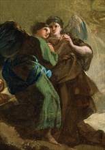 Goya, Adoration du nom de Dieu par les anges - esquisse pour le petit choeur