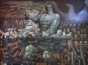 work of art preserved at the National museum of history (Mexico)