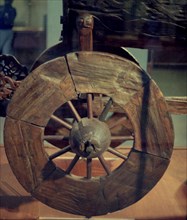 Chariot wheel from the Viking period