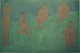 MATISSE HENRI 1869/1954
LOS MUSICOS
SAN PETESBURGO, MUSEO ERMITAGE
RUSIA